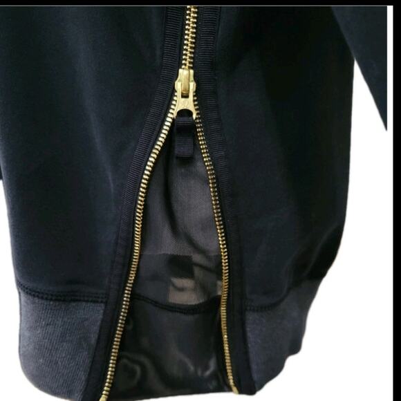 Lululemon Future Varsity Pullover Women’s 4/6 Black Sweatshirt Zip Side Athletic - Picture 5 of 13